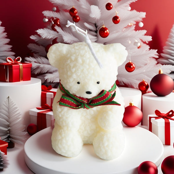 Bear Shaped Aromatherapy Candle-Christmas Decoration