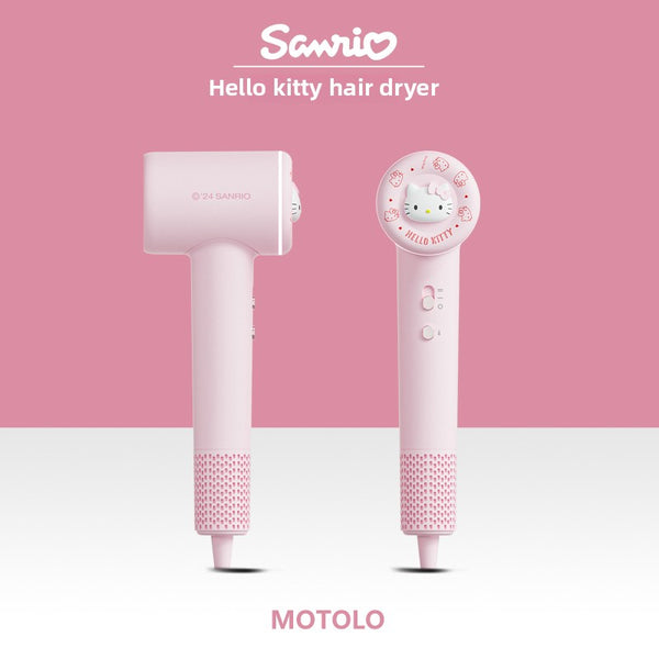 Hello Kitty Official Licensed Hair Dryer – CHARACTERS Series | Cute, Powerful & Portable Blow Dryer